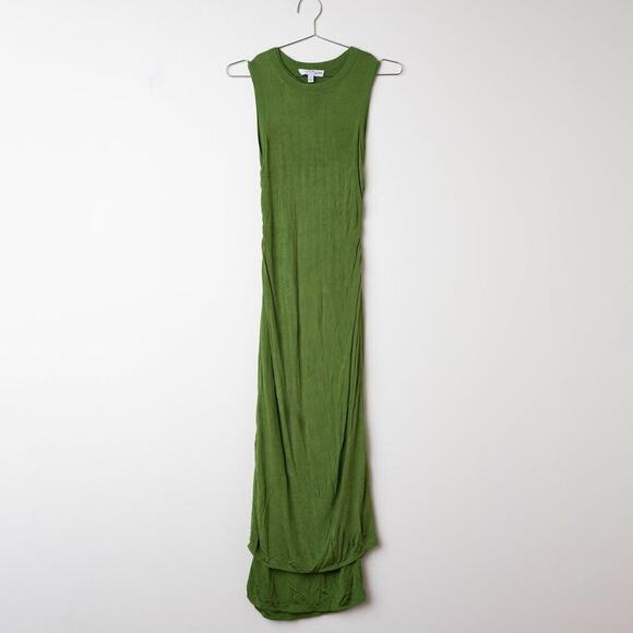 Atlein Collective Green Knit Midi Dress - Size S - Picture 2 of 7